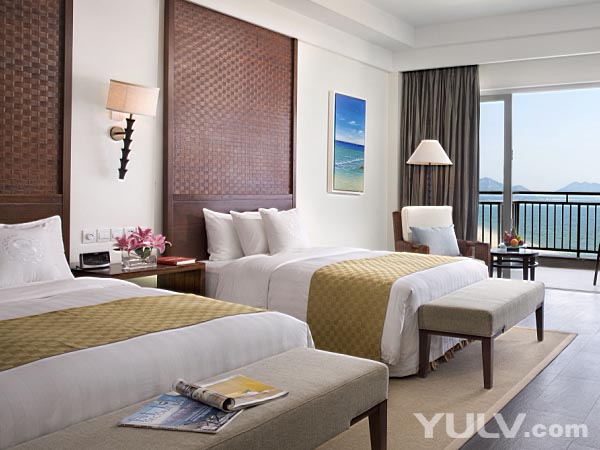 惠州金海湾喜来登度假酒店经典园景双床房
